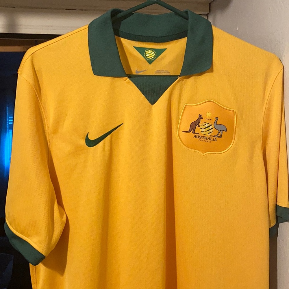 Nike Australia soccer jersey